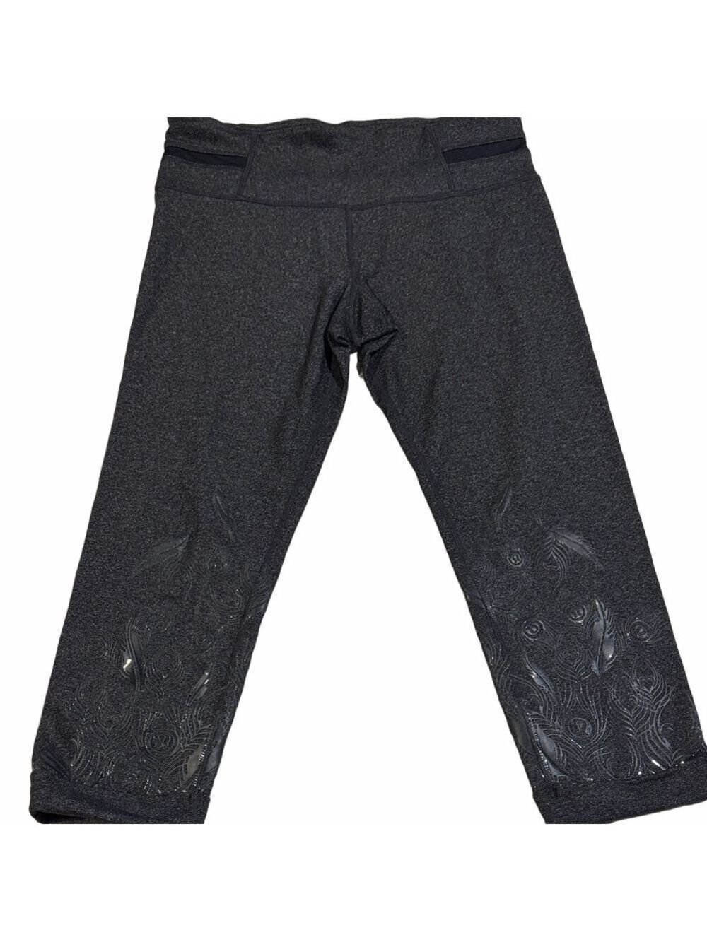 Lululemon Acro Crop Leggings Size 8